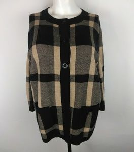 Designers originals button up sweater size 2x